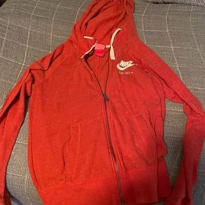 Nike Womens Zip Up. Great condition. Size small
